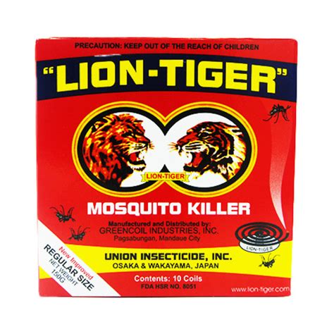 lion tiger company|Lion Tiger Mosquito Coils & Aerosols .